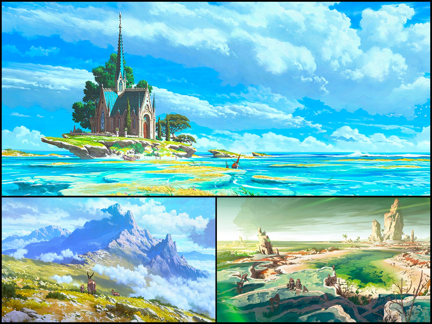 Genius_Academy_Digital_Painting_Landscape_Lorenzo_Lanfranconi_210 environment design corso pittura digitale - genius academy